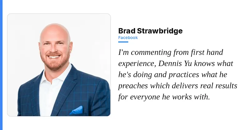 Brad Strawbridge positive mention
