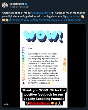 Positive mention