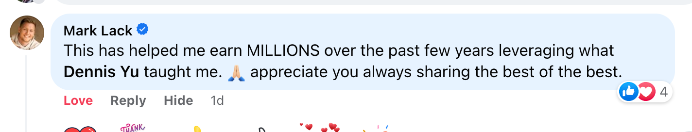 Positive mention